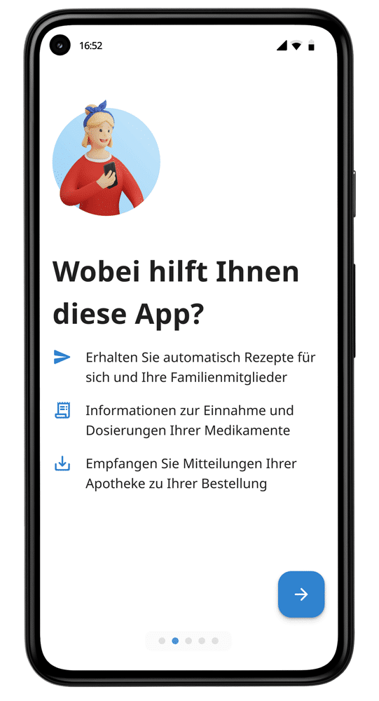 eRezept App bei Sanitätshaus Farber